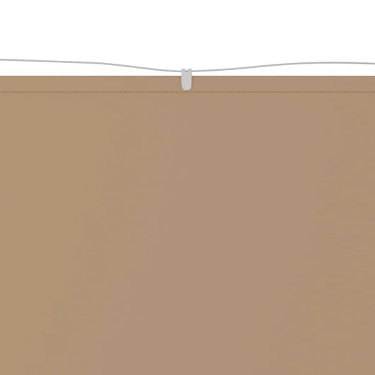 Paravento Verticale Tortora 60x1200 cm in Tessuto Oxford
