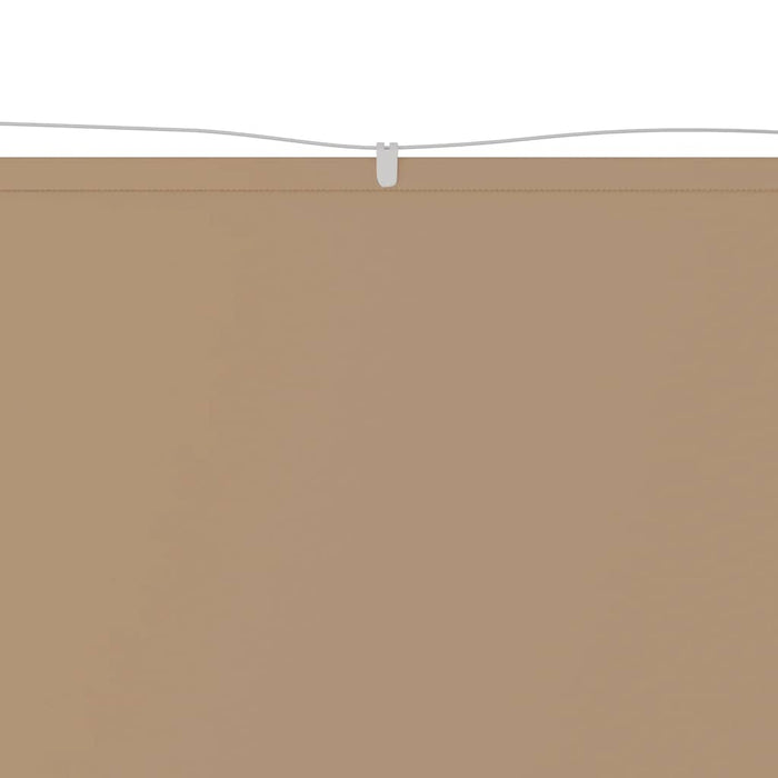 Paravento Verticale Tortora 60x1200 cm in Tessuto Oxford 148401