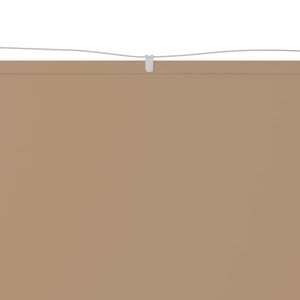 Paravento Verticale Grigio Talpa 100x270 cm in Tessuto Oxford