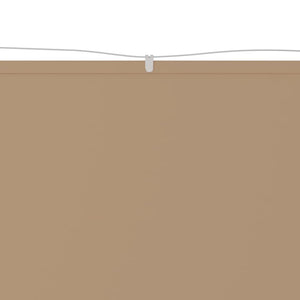 Paravento Verticale Grigio Talpa 140x600 cm in Tessuto Oxford