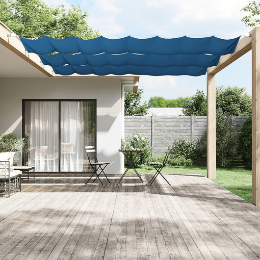Paravento Verticale Blu 60x360 cm in Tessuto Oxford 148445