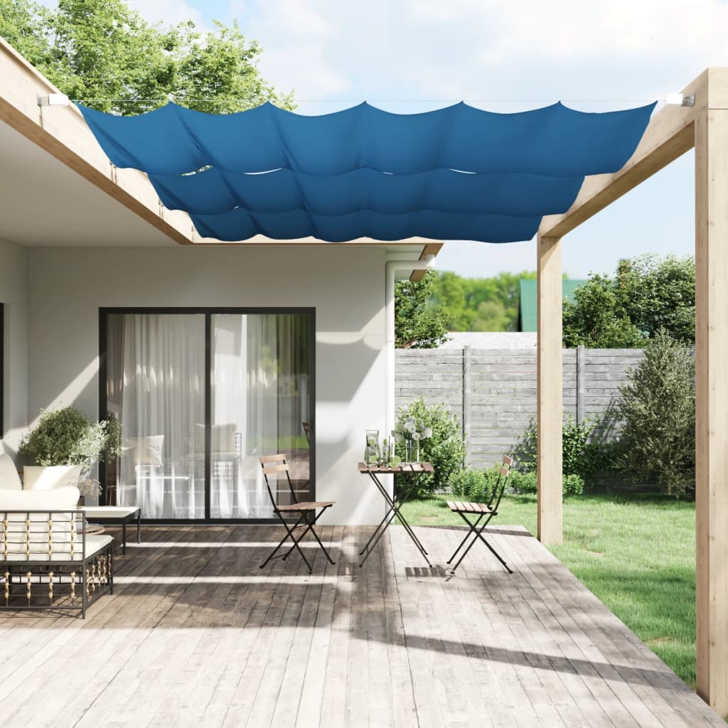 Paravento Verticale Blu 140x270 cm in Tessuto Oxford 148458