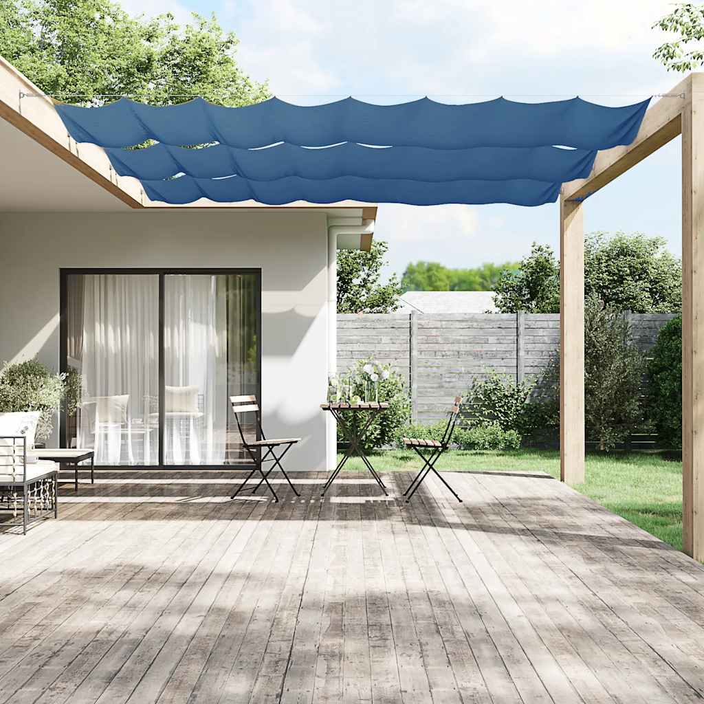 Paravento Verticale Blu 140x800 cm in Tessuto Oxford 148462