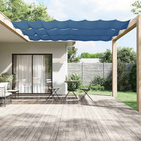 Paravento Verticale Blu 140x1000 cm in Tessuto Oxford 148463