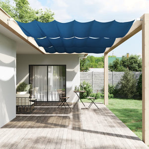 Paravento Verticale Blu 250x270 cm in Tessuto Oxford 148479
