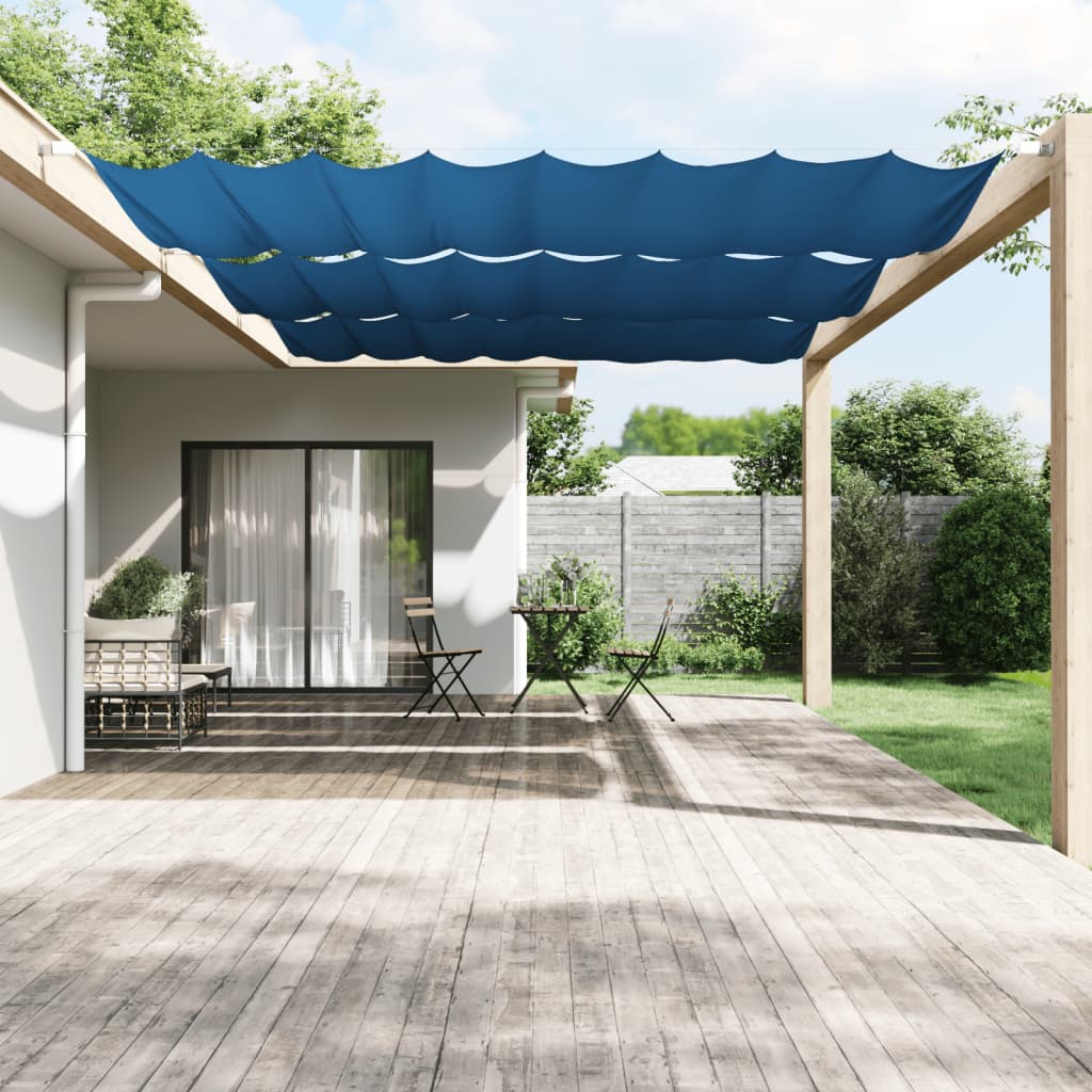 Paravento Verticale Blu 250x360 cm in Tessuto Oxford 148480