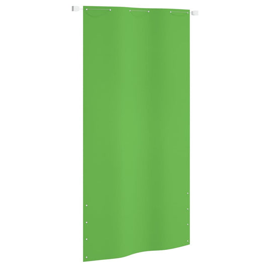 Paravento per balcone protezione privacy paravento 120 x 240 cm tessuto Oxford verde chiaro 02_0010422