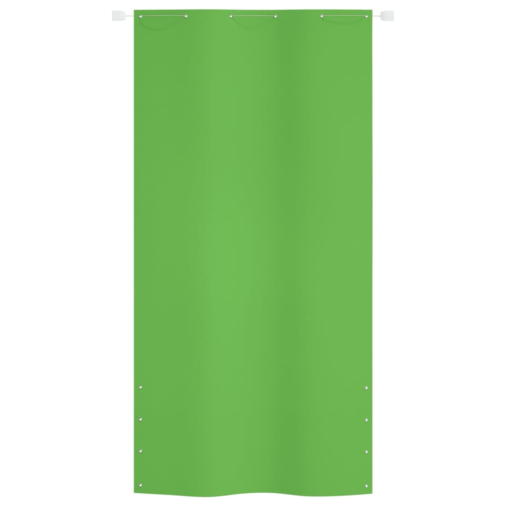 Paravento per balcone protezione privacy paravento 120 x 240 cm tessuto Oxford verde chiaro 02_0010422
