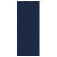 Paravento per Balcone Blu 100x240 cm in Tessuto Oxford 148534