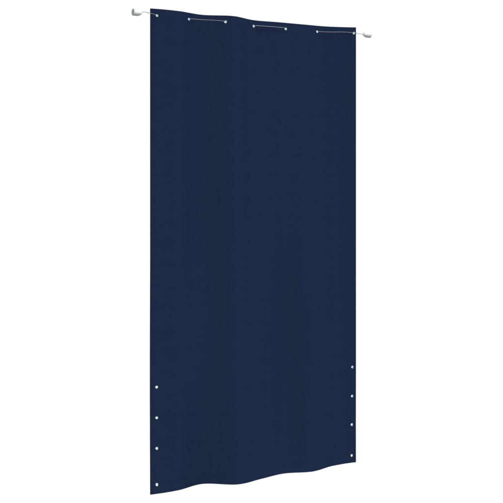 Paravento per balcone protezione privacy schermo privacy blu 140 x 240 cm tessuto oxford 02_0010096