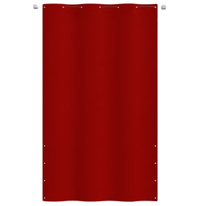 Paravento per Balcone Rosso 140x240 cm in Tessuto Oxford