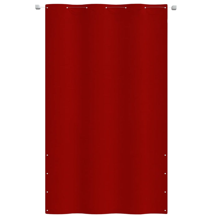 Paravento per Balcone Rosso 140x240 cm in Tessuto Oxford 148546