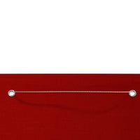 Paravento per Balcone Rosso 160x240 cm in Tessuto Oxford 148547