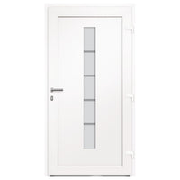 Porta d'Ingresso in Alluminio e PVC Antracite 100x200 cm cod mxl 59110