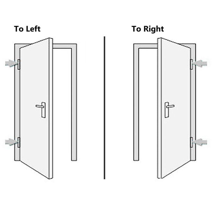 Porta d'Ingresso in Alluminio e PVC Antracite 100x210 cm 3056825