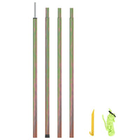 Asta per Parasole a Vela 250 cm Acciaio Zincato cod mxl 54779