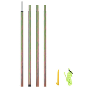 Asta per Parasole a Vela 250 cm Acciaio Zincato cod mxl 54779