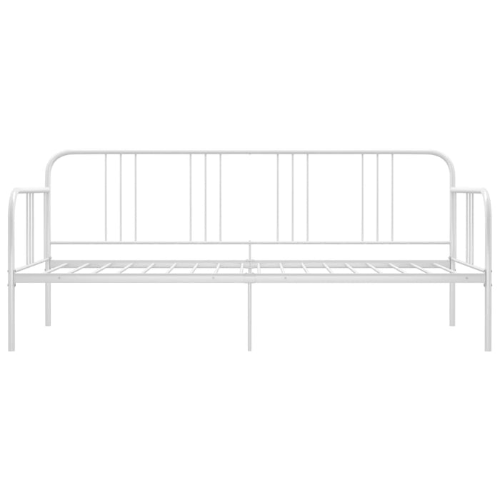 Divano Letto Bianco in Metallo 90x200 cm