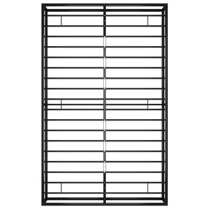 Giroletto Nero in Metallo 120x200 cm