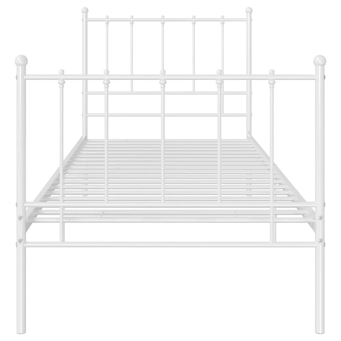 Giroletto Bianco in Metallo 100x200 cm 324950