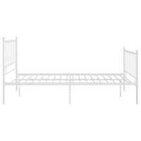 Giroletto Bianco in Metallo 120x200 cm 324953