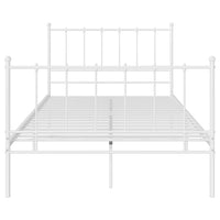 Giroletto Bianco in Metallo 120x200 cm 324953