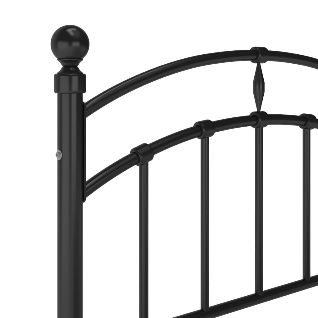 Giroletto Nero in Metallo 100x200 cm cod mxl 61406