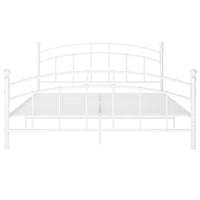 Giroletto Bianco in Metallo 160x200 cm 324980