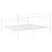 Giroletto Bianco in Metallo 160x200 cm 324980