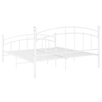 Giroletto Bianco in Metallo 180x200 cm 324983