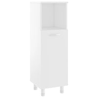 Set Mobili da Bagno 4 pz Bianco in Truciolato 3056898