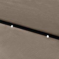 Ombrellone da Esterni con LED e Palo in Acciaio Talpa 2x3 m