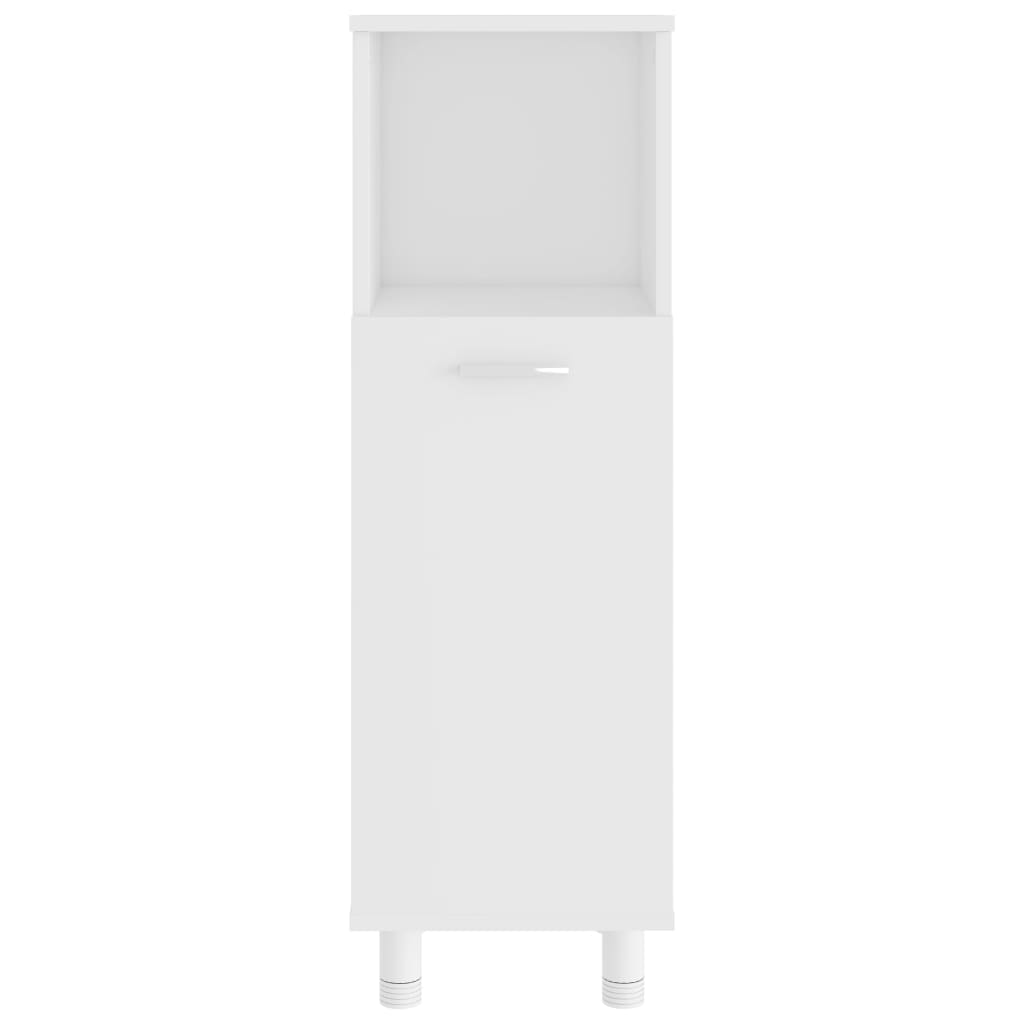 Set Mobili da Bagno 3 pz Bianco in Truciolato cod mxl 52789