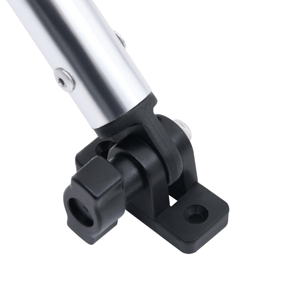 Bimini di Prua con Tendalino a 2 Archi Blu Marino 150x120x110cm 93126