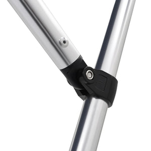 Bimini di Prua con Tendalino a 4 Archi Antracite 243x210x137 cm 93139