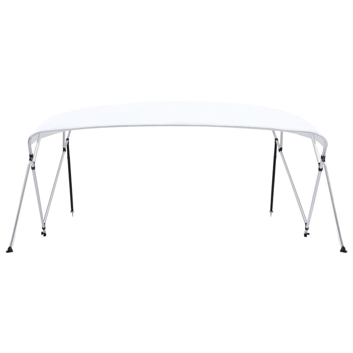 Bimini di Prua Tendalino a 4 Archi Bianco 243x(230-244)x137 cm cod mxl 69831
