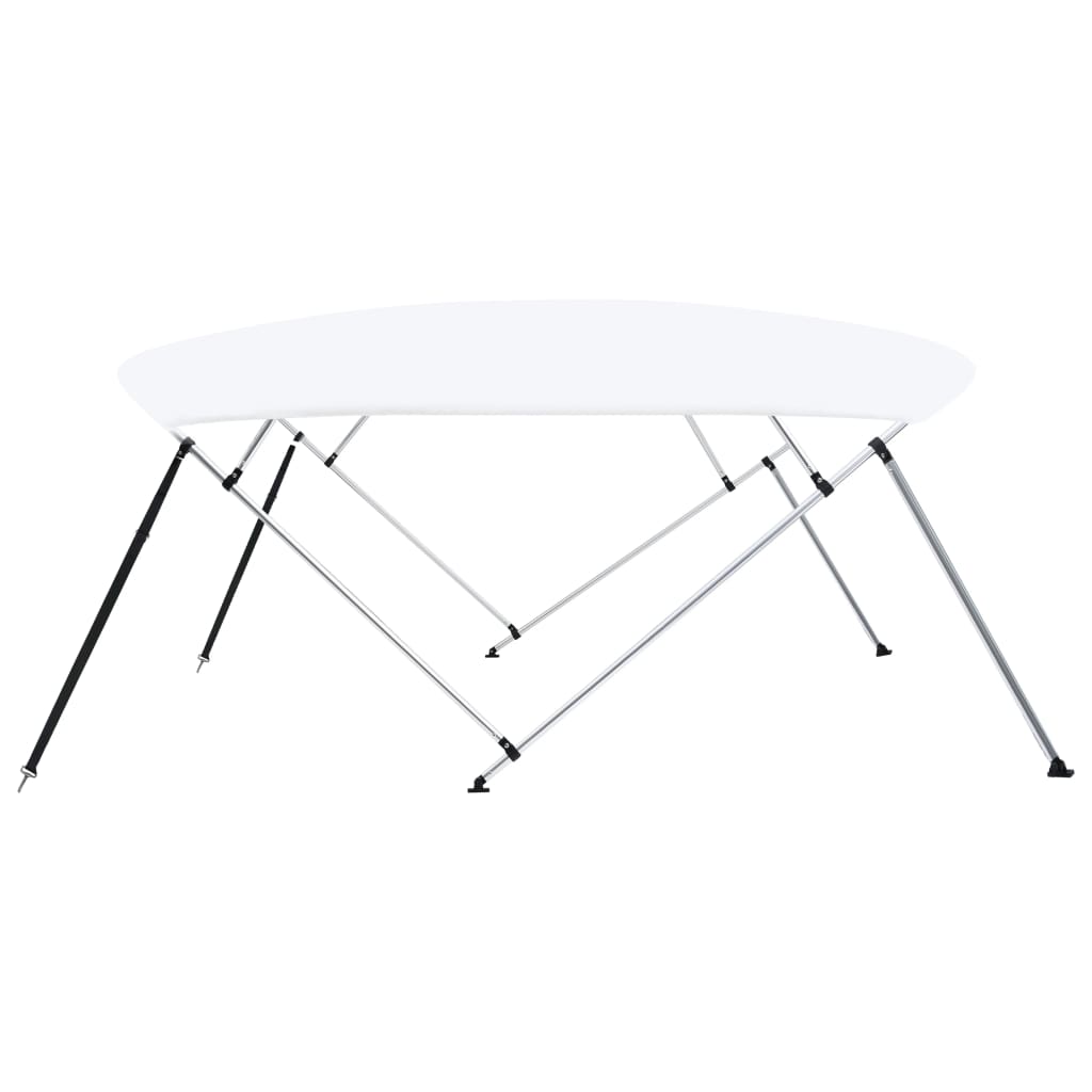 Bimini di Prua Tendalino a 4 Archi Bianco 243x(230-244)x137 cm cod mxl 69831