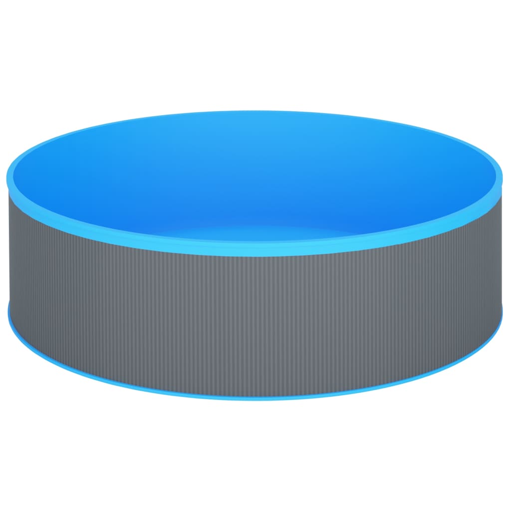 Piscina Fuori Terra 350x90 cm Grigio