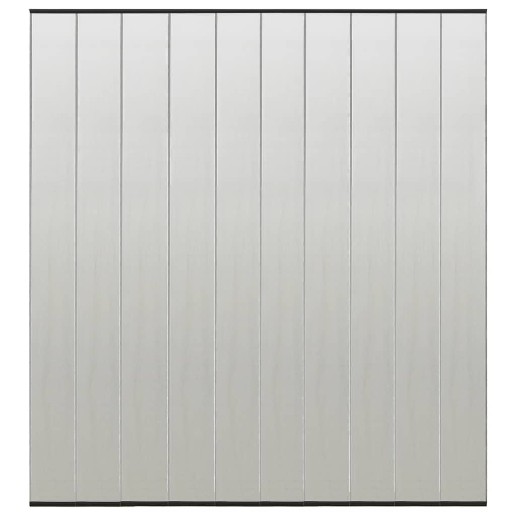 Zanzariera per Porta con 10 Sezioni a Rete Nera 240x240 cm cod mxl 61720