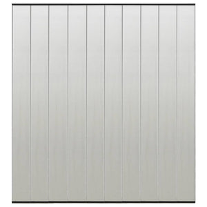 Zanzariera per Porta con 10 Sezioni a Rete Nera 240x240 cm cod mxl 61720
