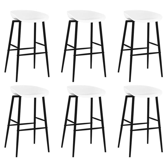 Set da Bar 7 pz Nero e Bianco