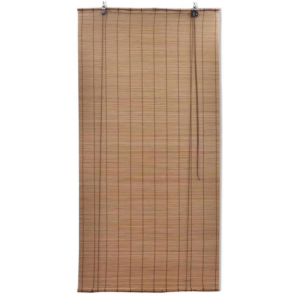 Tende Oscuranti in BambÃ¹ 2 pz 80 x 160 cm Marroni cod mxl 48394