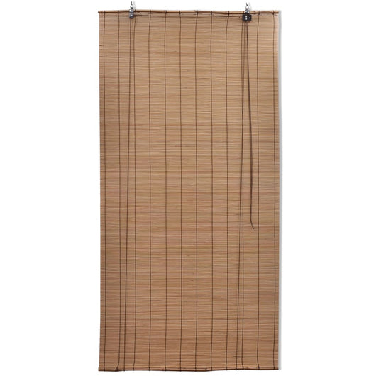 Tende a Rullo in Bambù 2pz 150x220 cm Marroni 3057521