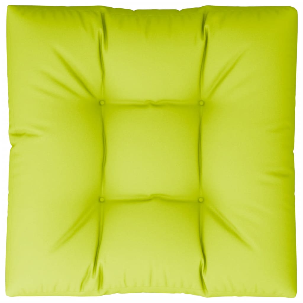 Cuscino per a Divano Pallet Verde Brillante 70x70x10 cm cod mxl 57141