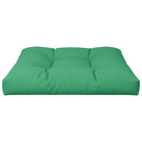 Cuscino per Pallet Verde 80x80x12 cm in Tessuto