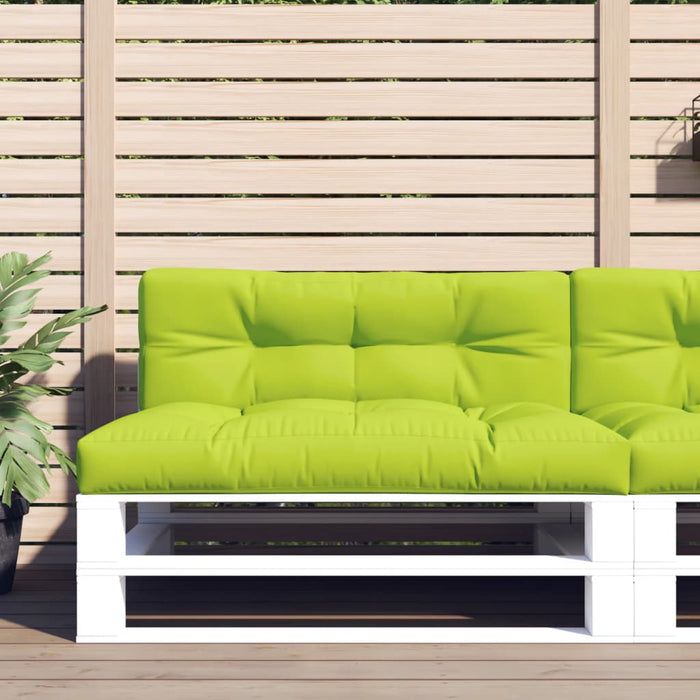 Cuscini per Divano Pallet 2 pz Verde Brillante cod mxl 68306