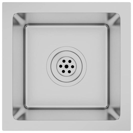 Lavello da Cucina Lavorato a Mano in Acciaio Inox cod mxl 53443