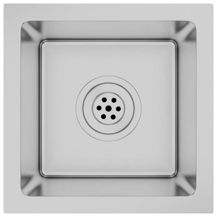 Lavello da Cucina Lavorato a Mano in Acciaio Inox cod mxl 53443