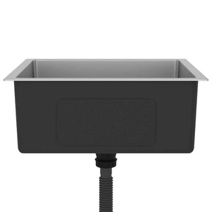 Lavello da Cucina Lavorato a Mano in Acciaio Inox 51502