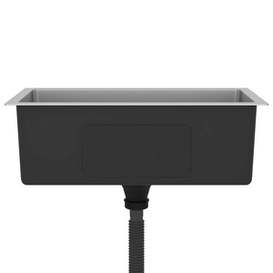 Lavello da Cucina Lavorato a Mano in Acciaio Inox 51504